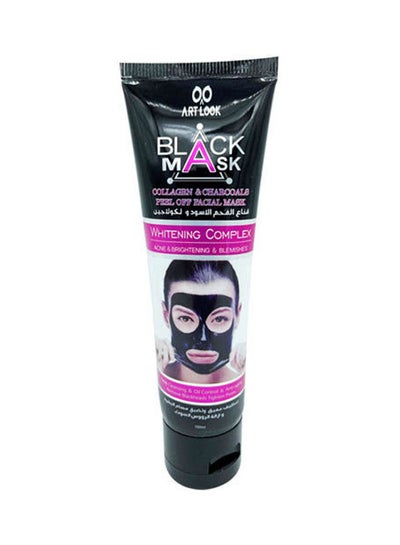 Buy Collagen And  Charcoals Peel  Off  Facial Mask Mulicolour 100ml in Saudi Arabia