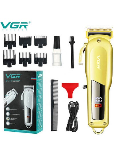 Buy V-278 Zero Adjustable Professional Rechargeable Hair Trimmer Multicolour in Egypt