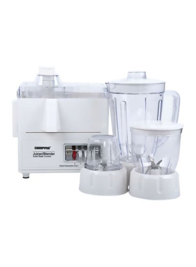 Buy 4-In-1 Super Juicer And Blender 1500 ml 400 W GSB2031 White in UAE