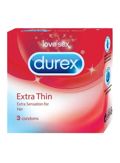 Buy 3-Piece Extra Thin Condoms in Egypt