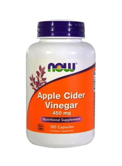 Buy Apple Cider Vinegar Dietary Supplement - 180 Capsules in Saudi Arabia