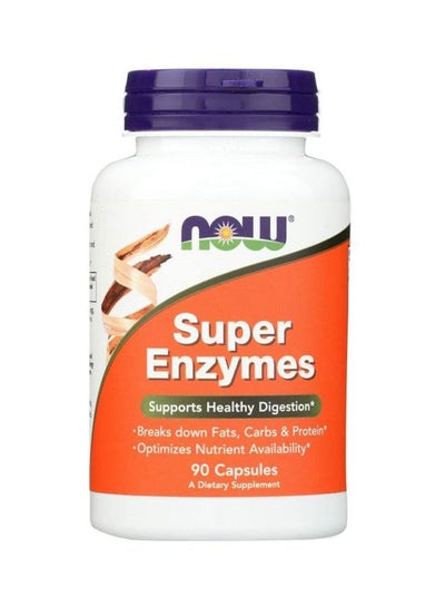Buy Super Enzymes Digestion Supplements - 90 Capsules in Saudi Arabia