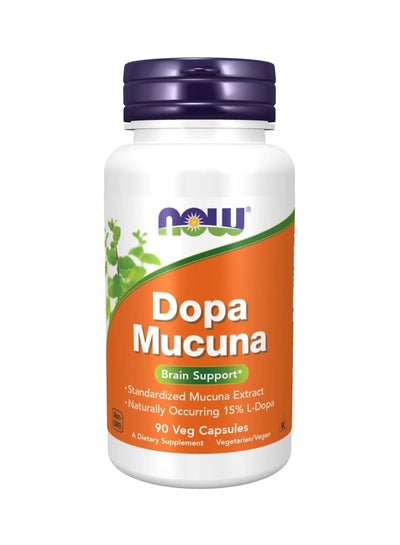 اشتري Dopa Mucuna, Brain Support, 90 Veg Capsules في الامارات