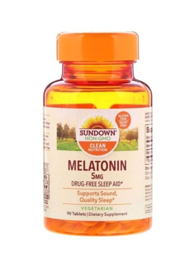 Buy Melatonin Drug-Free Sleep Aid - 90 Tablets in Saudi Arabia