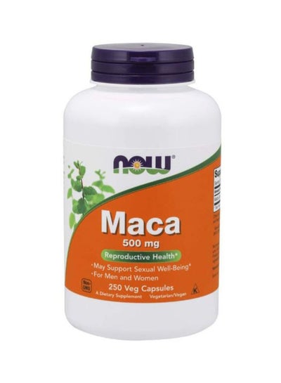 Buy Maca Dietary Supplement - 250 Veg Capsules in Saudi Arabia