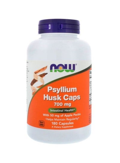 Buy Psyllium Husk 700 Mg Dietary Supplement - 180 Capsules in Saudi Arabia