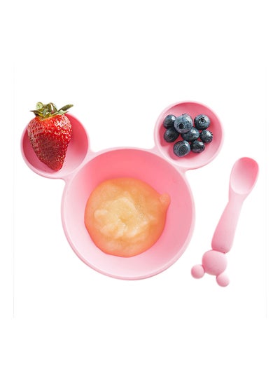 Buy Minnie Mouse Pink First Feeding Set in Saudi Arabia