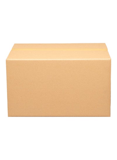 Buy Pack Of 10 Medium Shipping Boxes Brown in Saudi Arabia