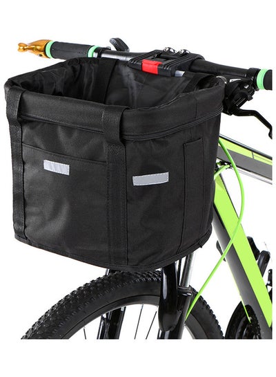 Buy Bicycle Removable Waterproof Handlebar Basket in Saudi Arabia