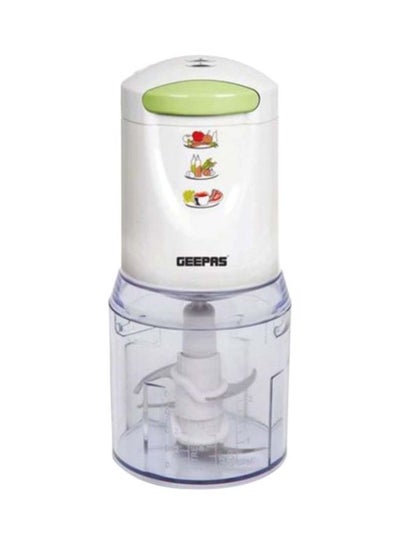 Buy Electric Multipurpose Chopper 500 ml 400 W GC5477 White/Clear/Green in Saudi Arabia