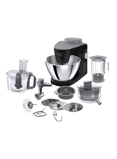 Buy Multione Kitchen Stand Mixer Set 4.3 L 1000.0 W KHH326BK Black/Silver/Clear in Egypt