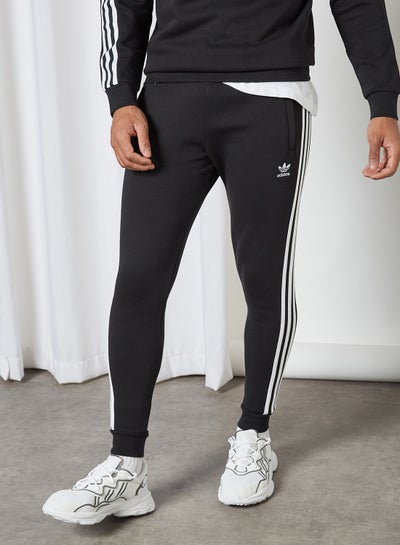 adidas originals adicolor superstar joggers in black