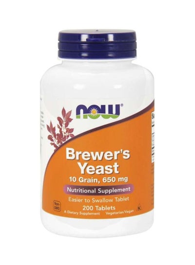 Buy Brewer'S Yeast 650 mg Nutritional Supplement - 200 Tablet in Saudi Arabia