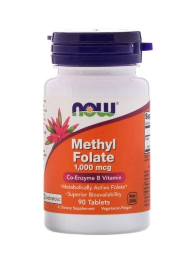Buy Methyl Folate Dietary Supplement 1000 Mcg - 90 Tablets in Egypt