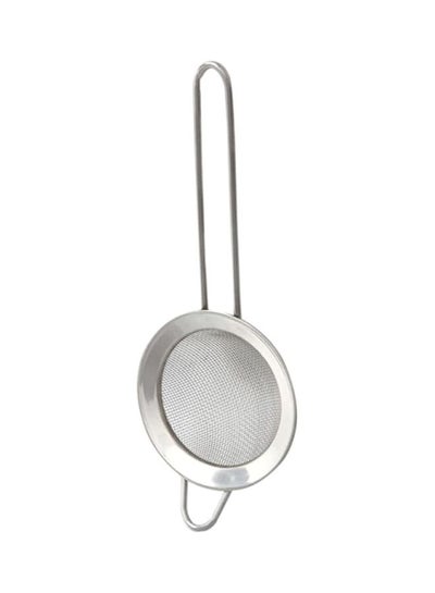 Buy Stainless Steel Tea Strainer Silver 20cm in UAE