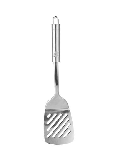 Buy Nirosta Slotted Turner Silver 33x8x2cm in UAE