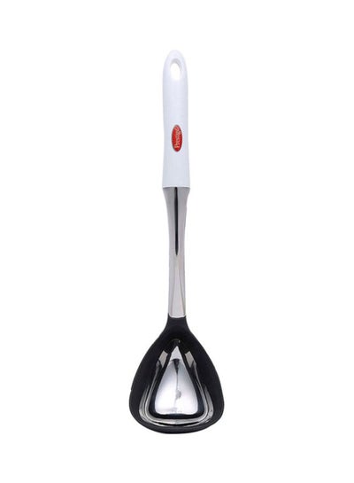 Buy Stainless Steel Soup Ladle Silver/Black/White 27cm in UAE