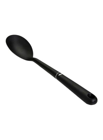 Buy Nylon Spoon Black/Silver 1x2.5x13inch in UAE