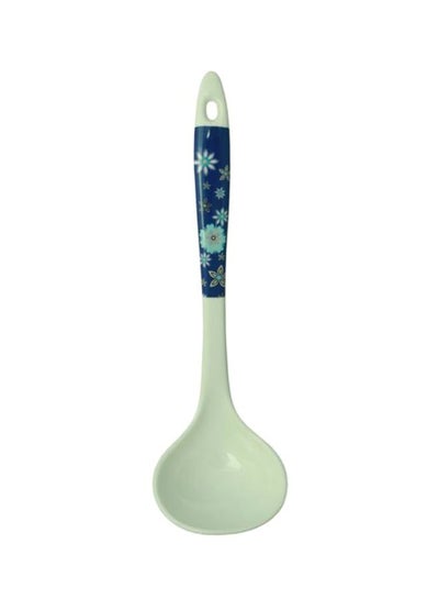 Buy Ocean Soup Spoon White/Blue 9inch in Saudi Arabia