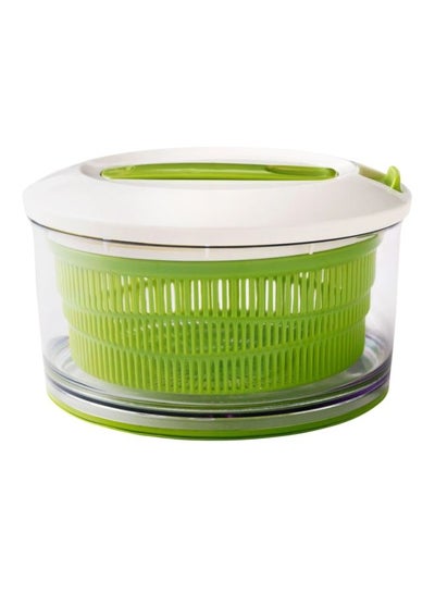 Buy Spincycle Salad Spinner Green/White Large in UAE