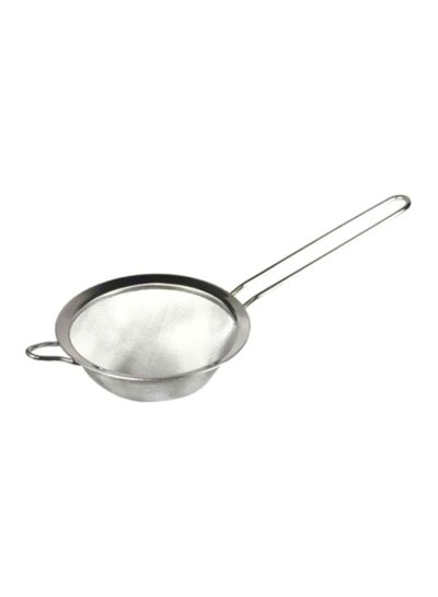 Buy Stainless Steel Strainer Silver 14cm in Saudi Arabia