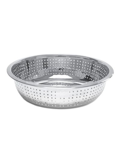 Buy Deluxe Steel Colander Silver 65cm in UAE