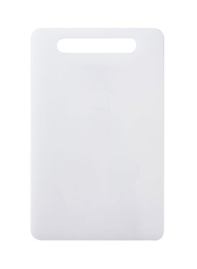 Buy Pe Cutting Board White 37x23x1cm in UAE