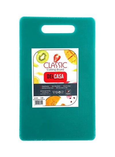 Buy Cutting Board Green 37x23x1cm in UAE