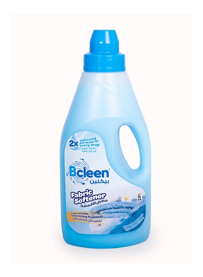 Buy Fabric Softner Ocean Breeze Scent Blue 2Liters in UAE