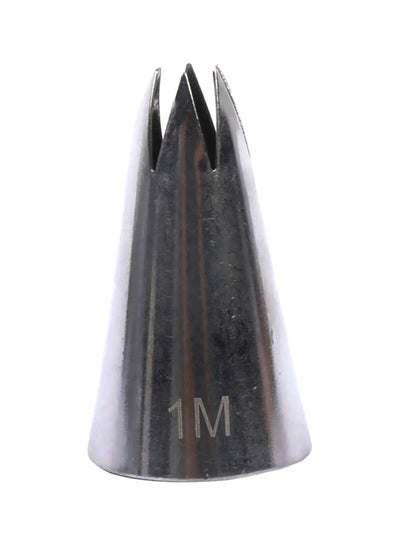 Buy Stainless Steel Cake Nozzles Silver 2.5x4.4cm in Saudi Arabia