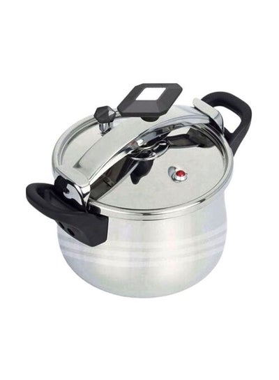 اشتري Stainless Steel Pressure Cooker Silver/Black 5L في الامارات