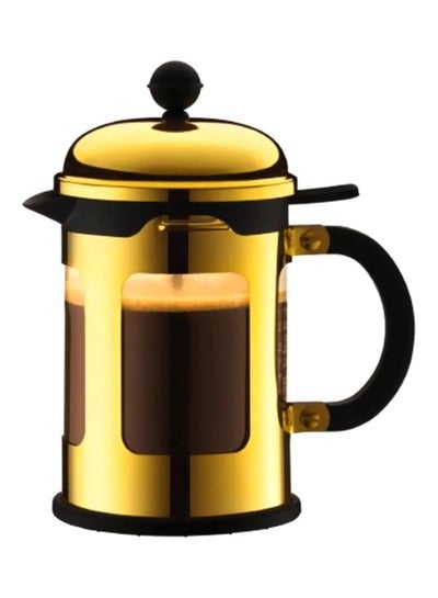 Buy Chambord Coffee Maker Gold/Black 500ml in UAE