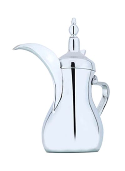 Buy Stainless Steel Arabic Coffee Dallah Flask Chrome in Saudi Arabia