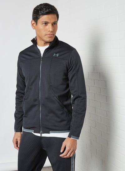 Recover Knit Track Jacket Black/Pitch Gray price in Saudi Arabia | Noon ...