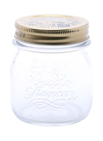 Buy Quattro Stag Jar Clear 250ml in UAE