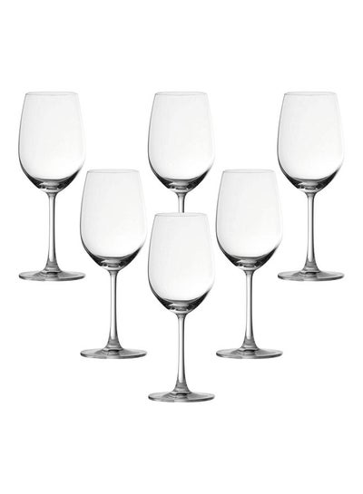 Buy 6-Piece Madison Glass Set Clear 425ml in UAE