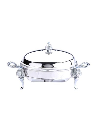 Buy Royal Stainless Steel Serveware Silver in UAE