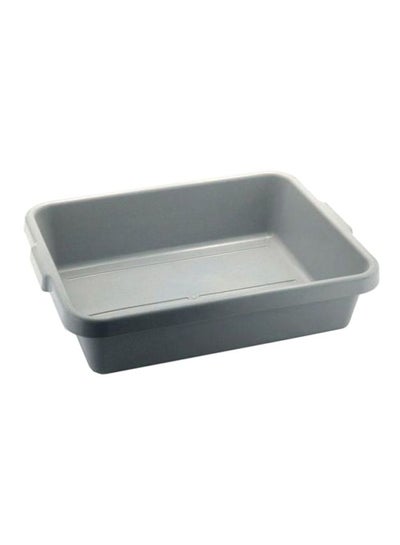 Buy Polypropylene Food Tray Grey 14.5x37.5x52.5cm in UAE