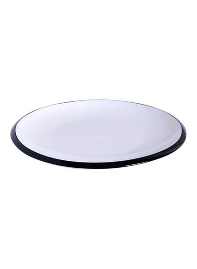 اشتري Watanabe Shallow Plate Black/White 8 inch في السعودية