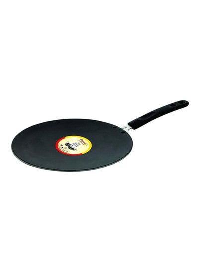 Buy Non-Stick Concave Tawa Black 27cm in UAE