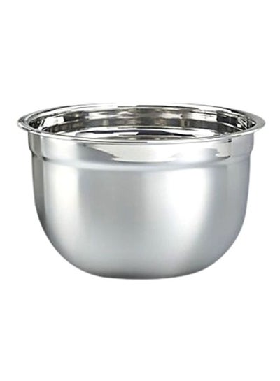 Buy German Mixing Bowl Silver 15x30cm in UAE