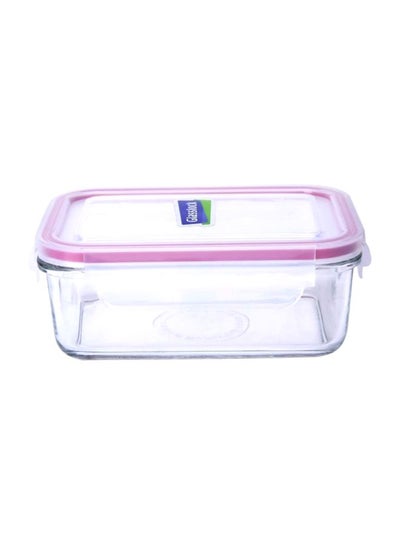 Buy Rectangular Container Clear 715ml in UAE