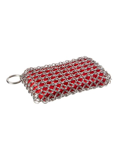 Buy High Grade Scrubbing Pad Red/Silver 1 x 5.2 x 8.7inch in UAE