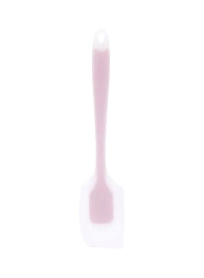 Buy Silicone Spatula Pink/White in UAE