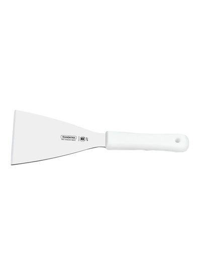 Buy Hamburger Spatula Silver/White/Black 5x4inch in UAE