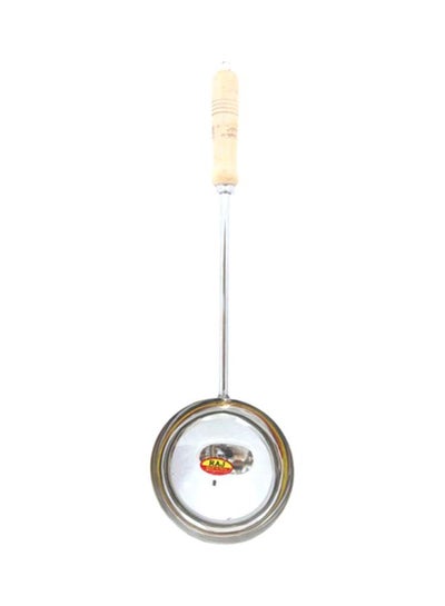 Buy Stainless Steel Ladle Spoop Silver/Beige 56.5x17cm in UAE