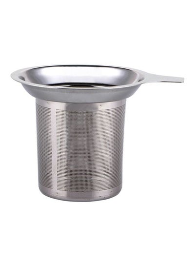 Buy Stainless Steel Mesh Strainer Silver 11x7x9cm in Saudi Arabia