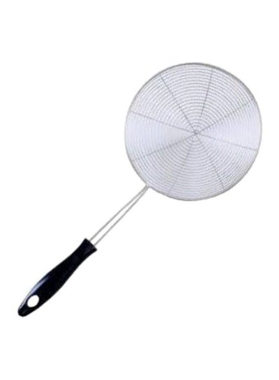 Buy Strainer Silver With Black Handle 15.5cm in UAE