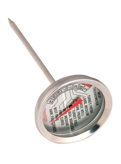 Buy Meat Thermometer Silver 5x8.99x21.49cm in UAE