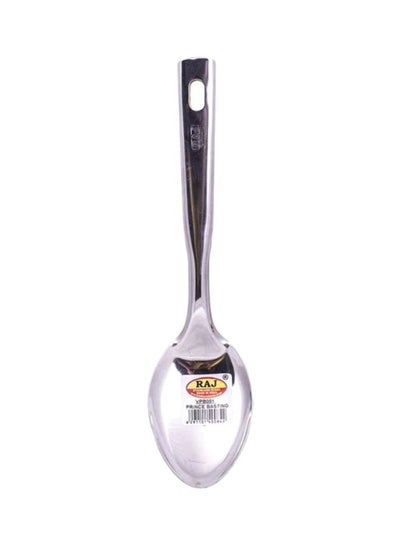 Buy Queen Basting Spoon Silver 7.5x36.5cm in UAE